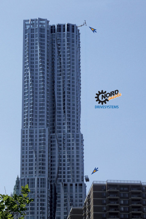 NORD DRIVESYSTEMS garantit la fiabilité du nettoyage de l´emblématique gratte-ciel Beekman Tower de New York